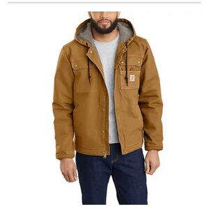Carhartt Relaxed Fit Washed Duck Sherpa-Lined Utility Jacket - 103826 - size 5XL